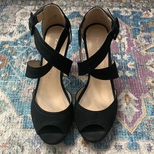Chinese Laundry black heels